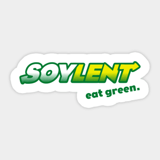 Eat Green Sticker